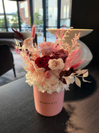 Estrus - Everlasting Preserved Flower in Vase – Pink | Anniversary Gift
