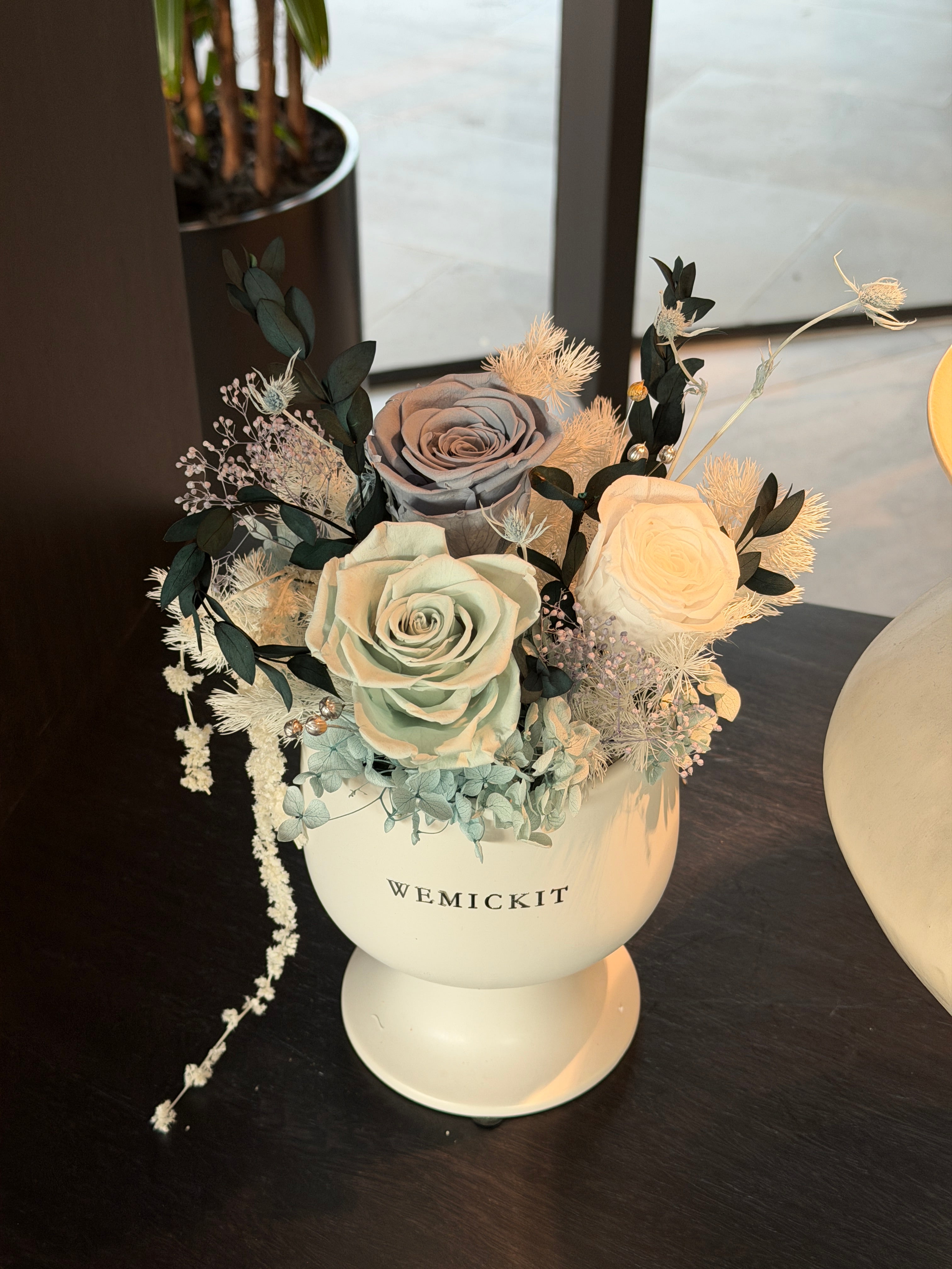 Solace - Everlasting Preserved Flower in Vase | Birthday Gift Idea