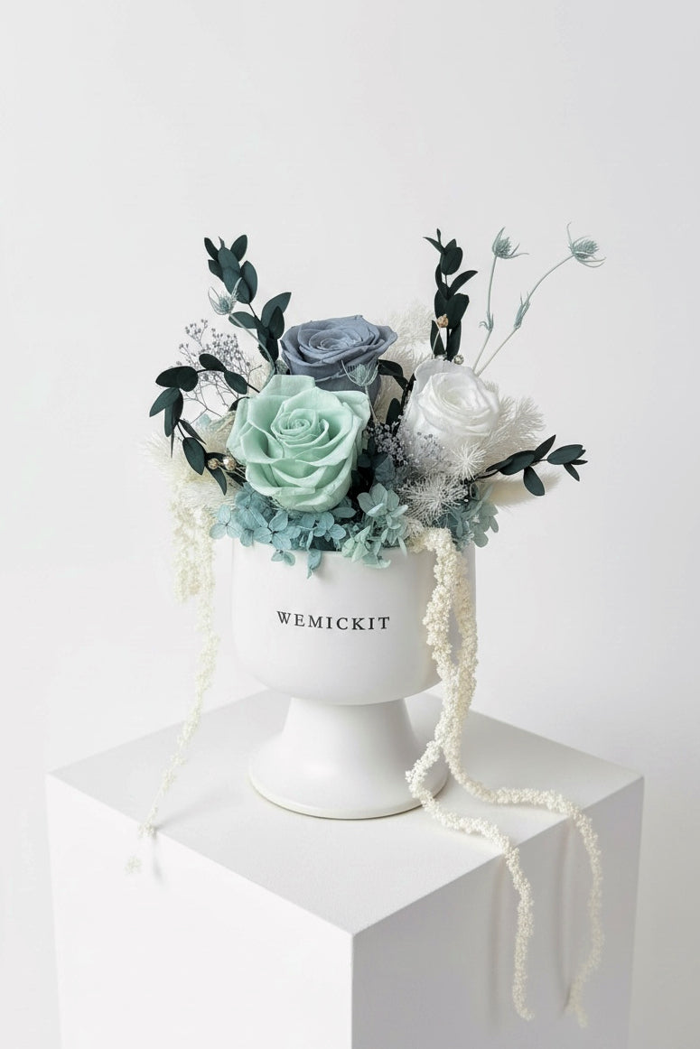 Solace - Everlasting Preserved Flower in Vase | Birthday Gift Idea