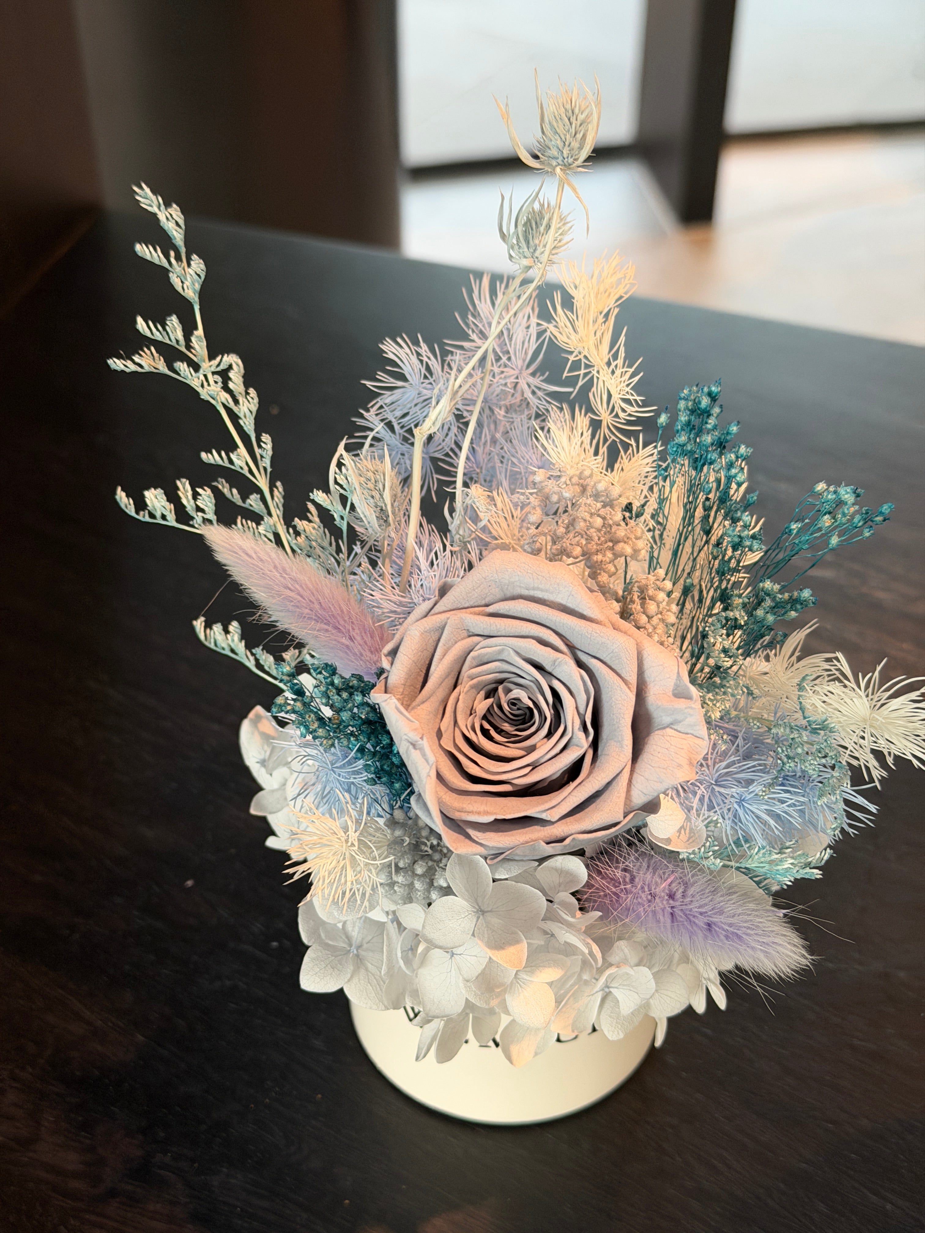 Ash Butterfly - Preserved Flower Vase Decor