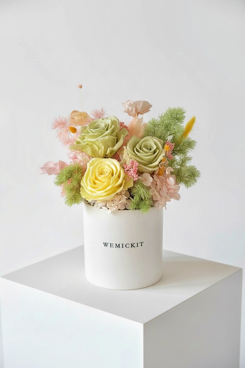 Summer Melody - Preserved Flower Vase Decor