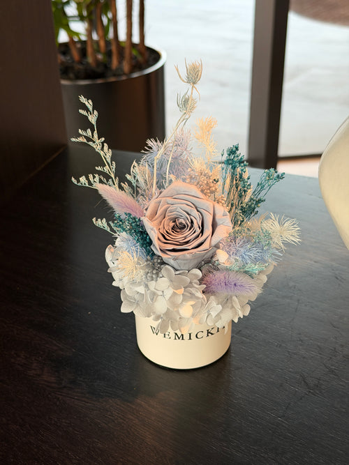 Ash Butterfly - Preserved Flower Vase Decor