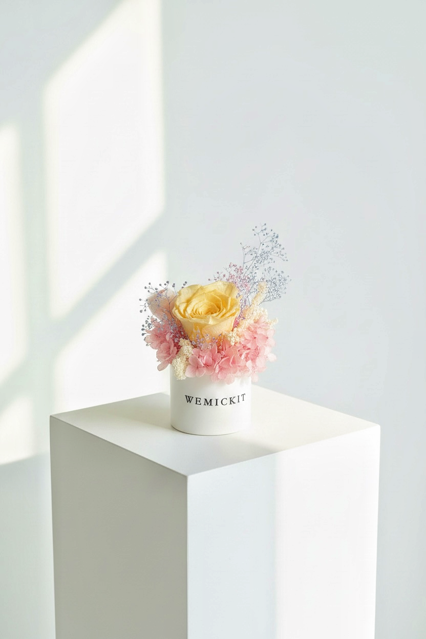 Divine - Preserved Flower Vase Decor