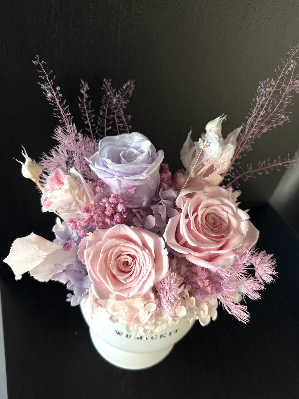 Unicorn - Everlasting Preserved Flower in Vase | Unique Birthday Gift Idea