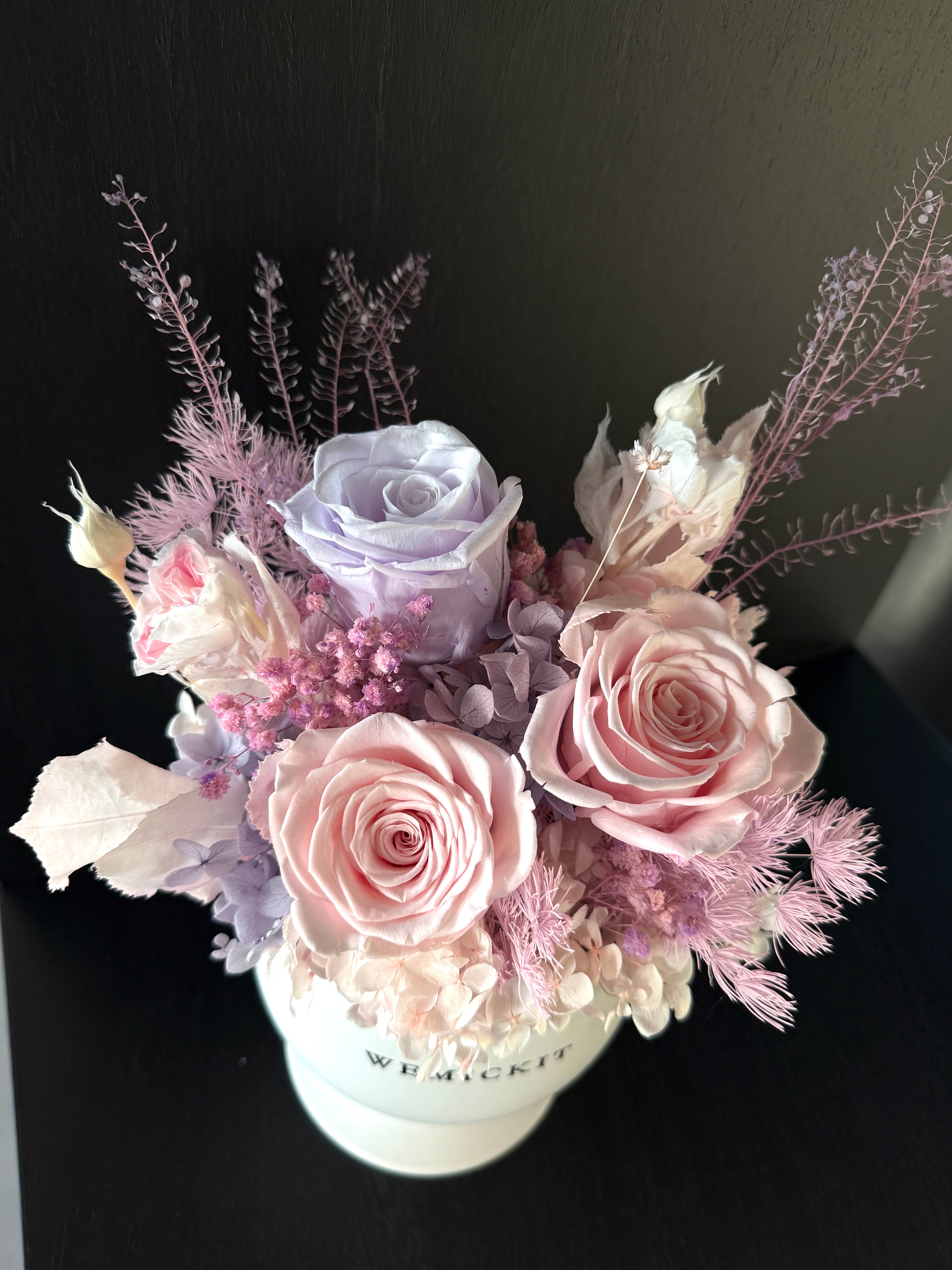 Unicorn - Everlasting Preserved Flower in Vase | Unique Birthday Gift Idea