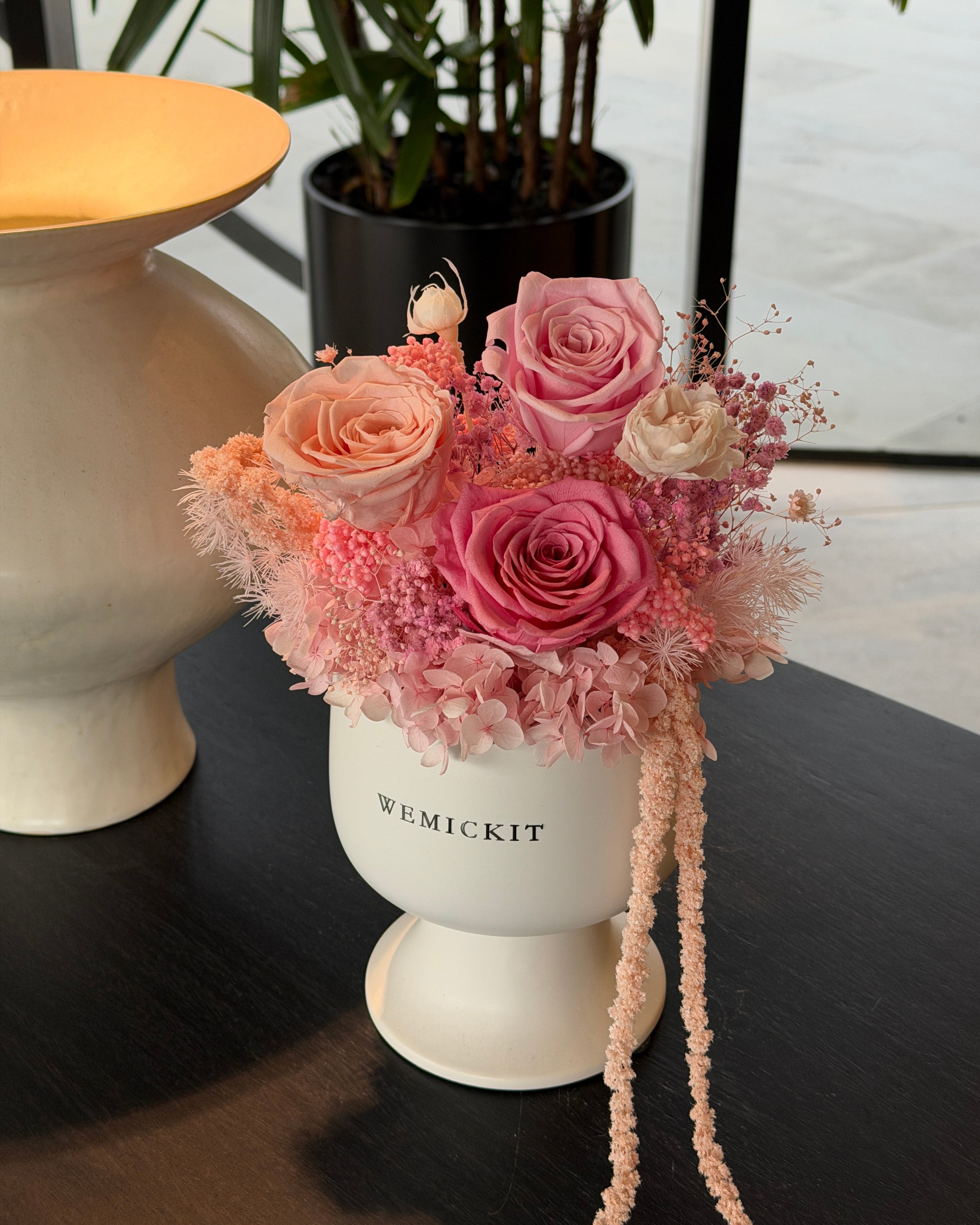 Pink Fairy - Preserved Flower Vase Decor