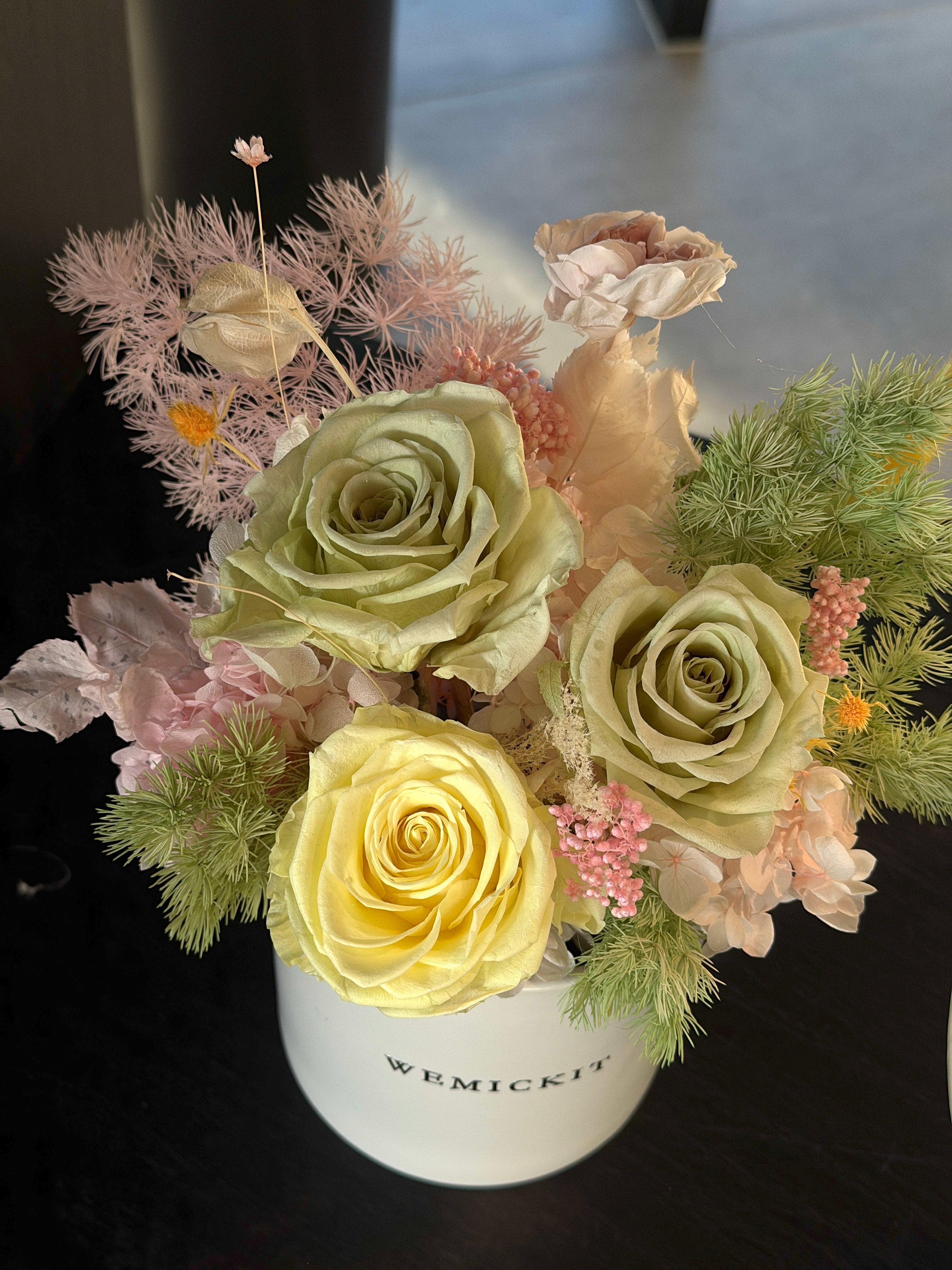 Summer Melody - Preserved Flower Vase Decor