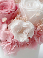 Beloved - Everlasting Preserved Flower in Vase – Pink | Anniversary Gift