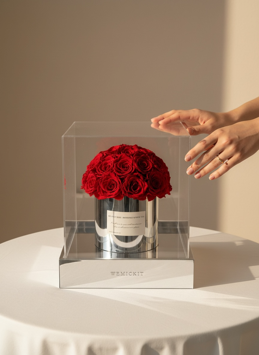 Aesthete - Acrylic Preserved Flower Decor