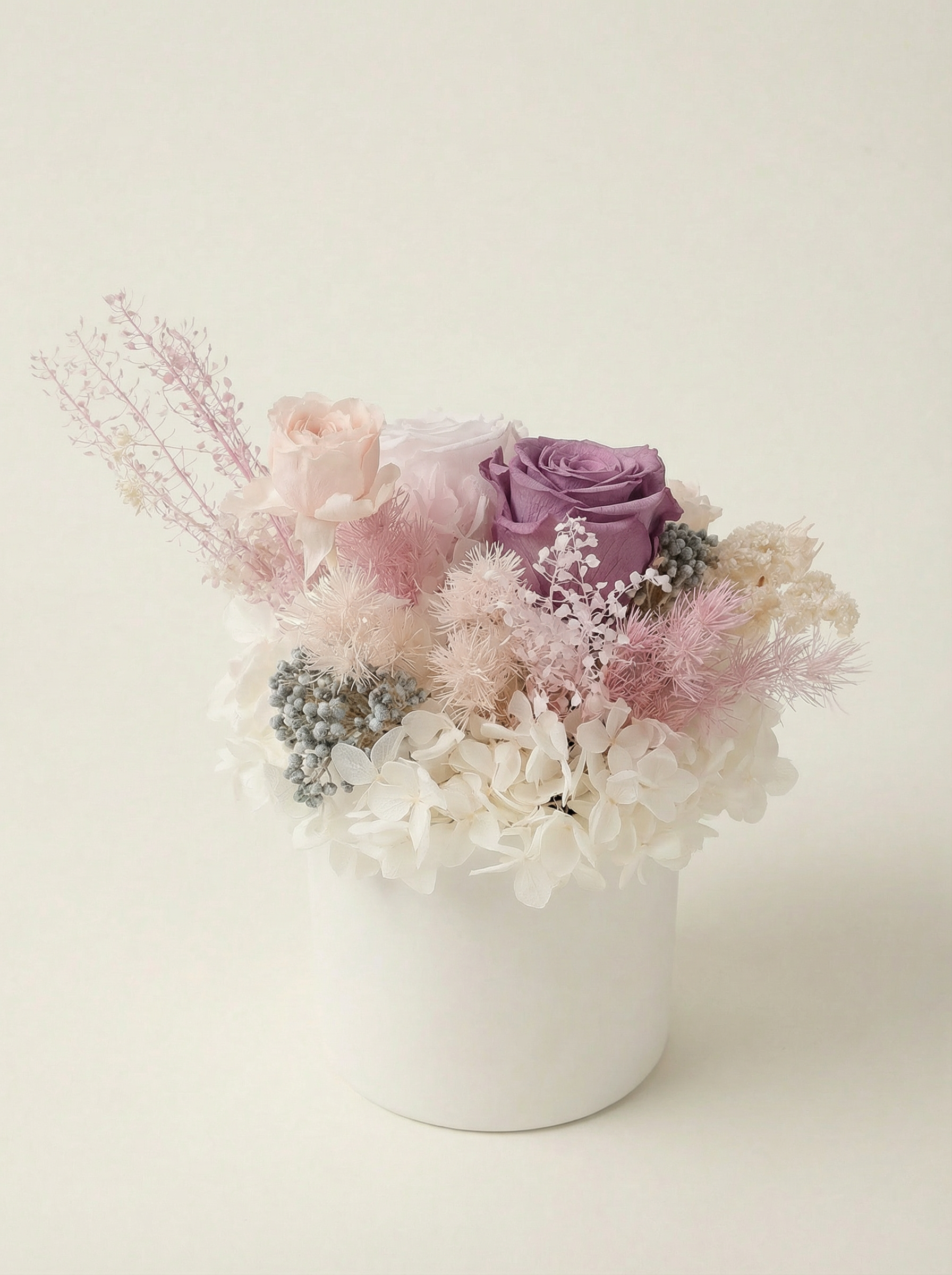 Candy petal - Preserved Flower Vase Decor