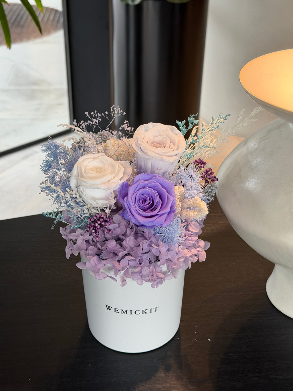 Imerance- Preserved Flower Vase Decor