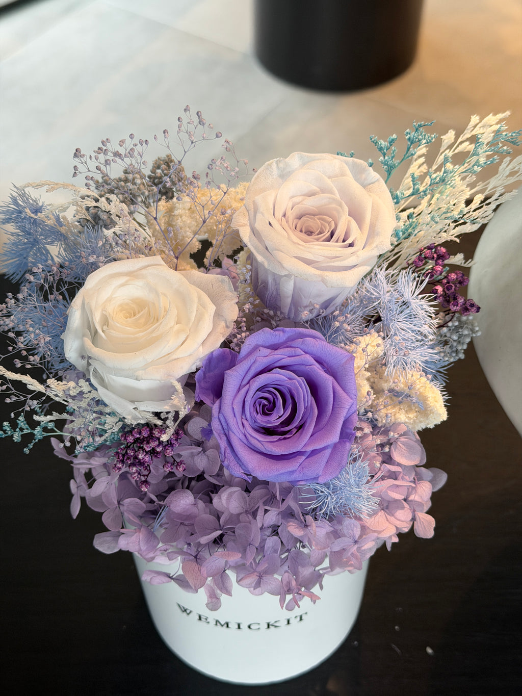Imerance- Preserved Flower Vase Decor