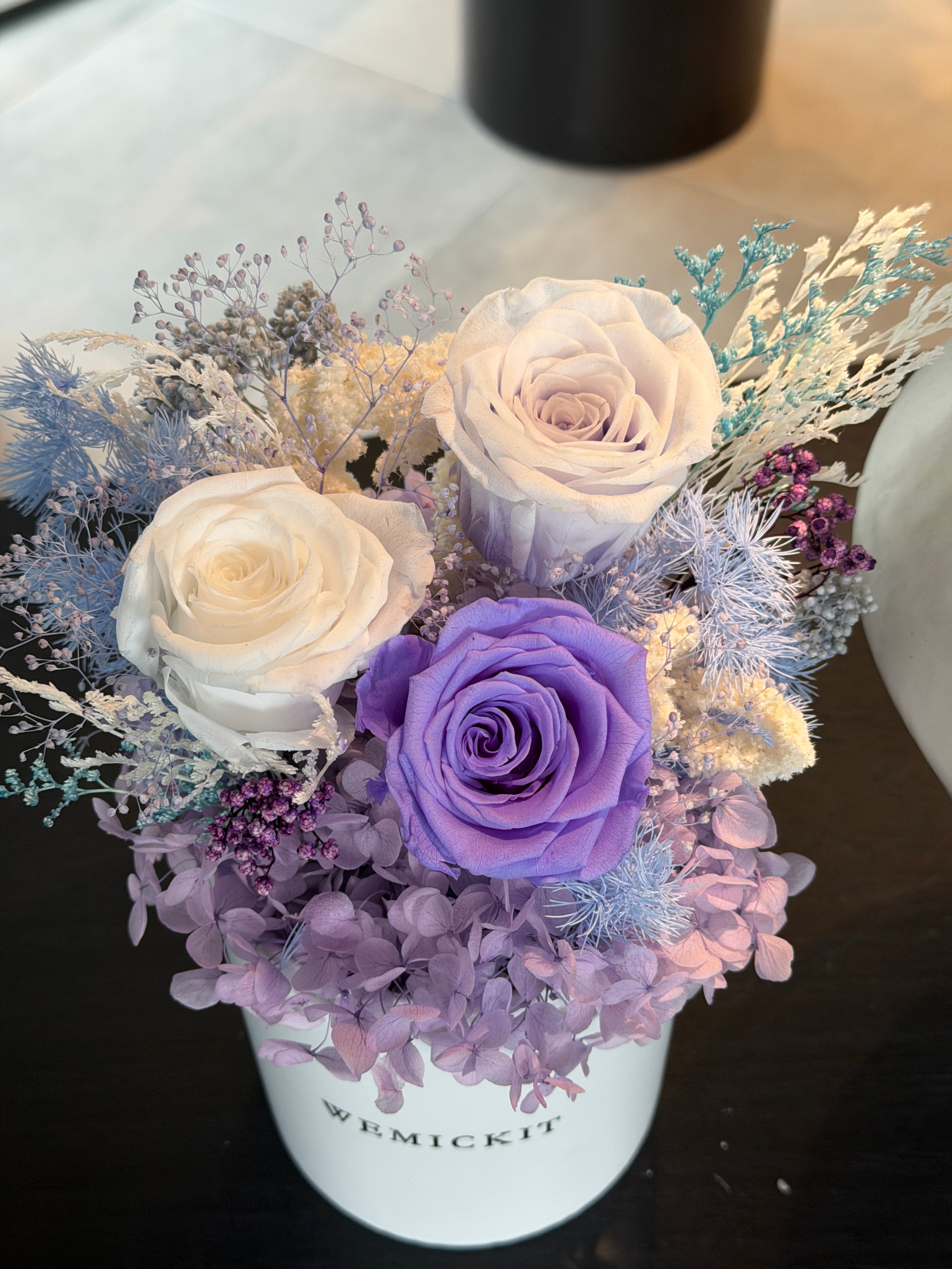 Imerance- Preserved Flower Vase Decor