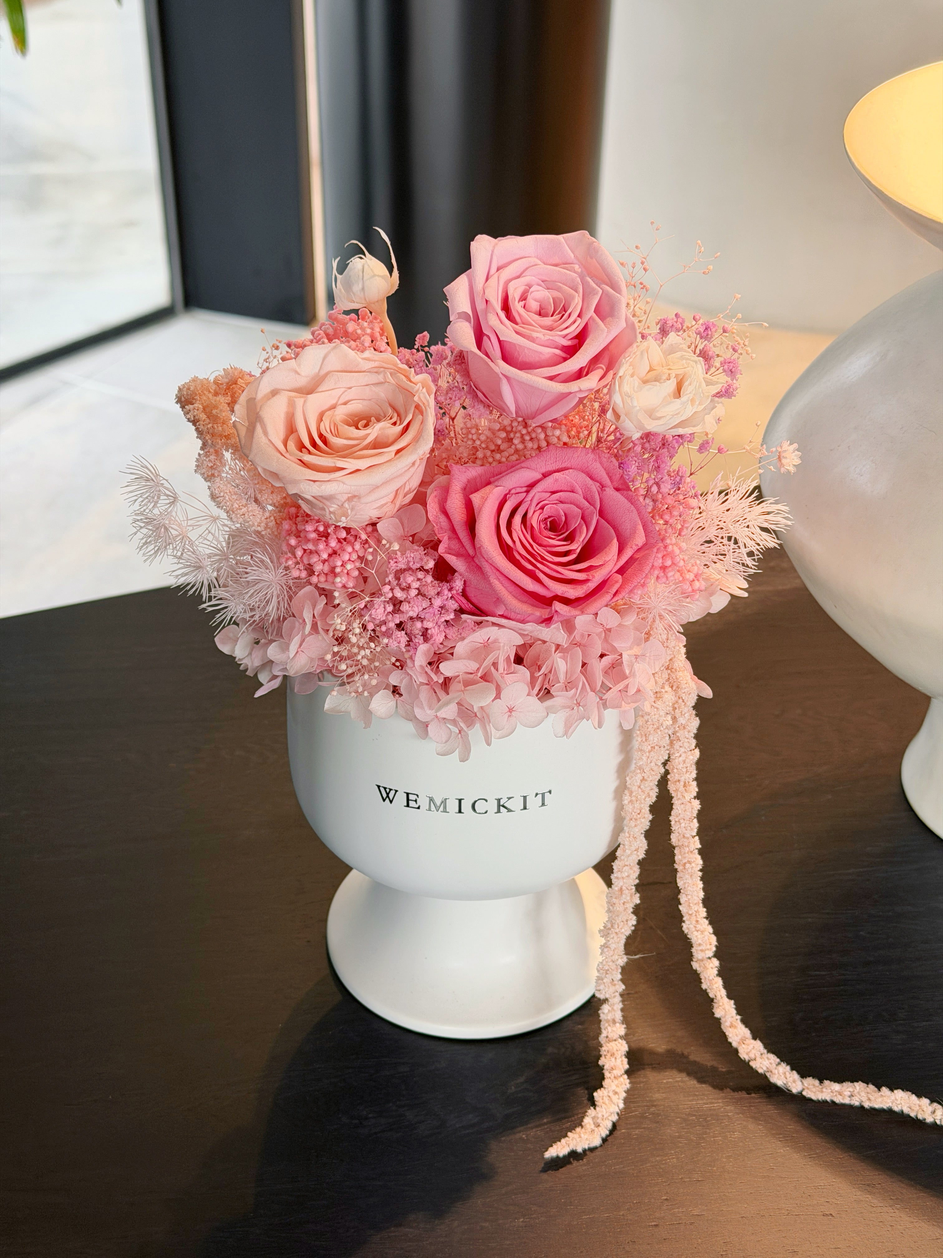 Pink Fairy - Preserved Flower Vase Decor