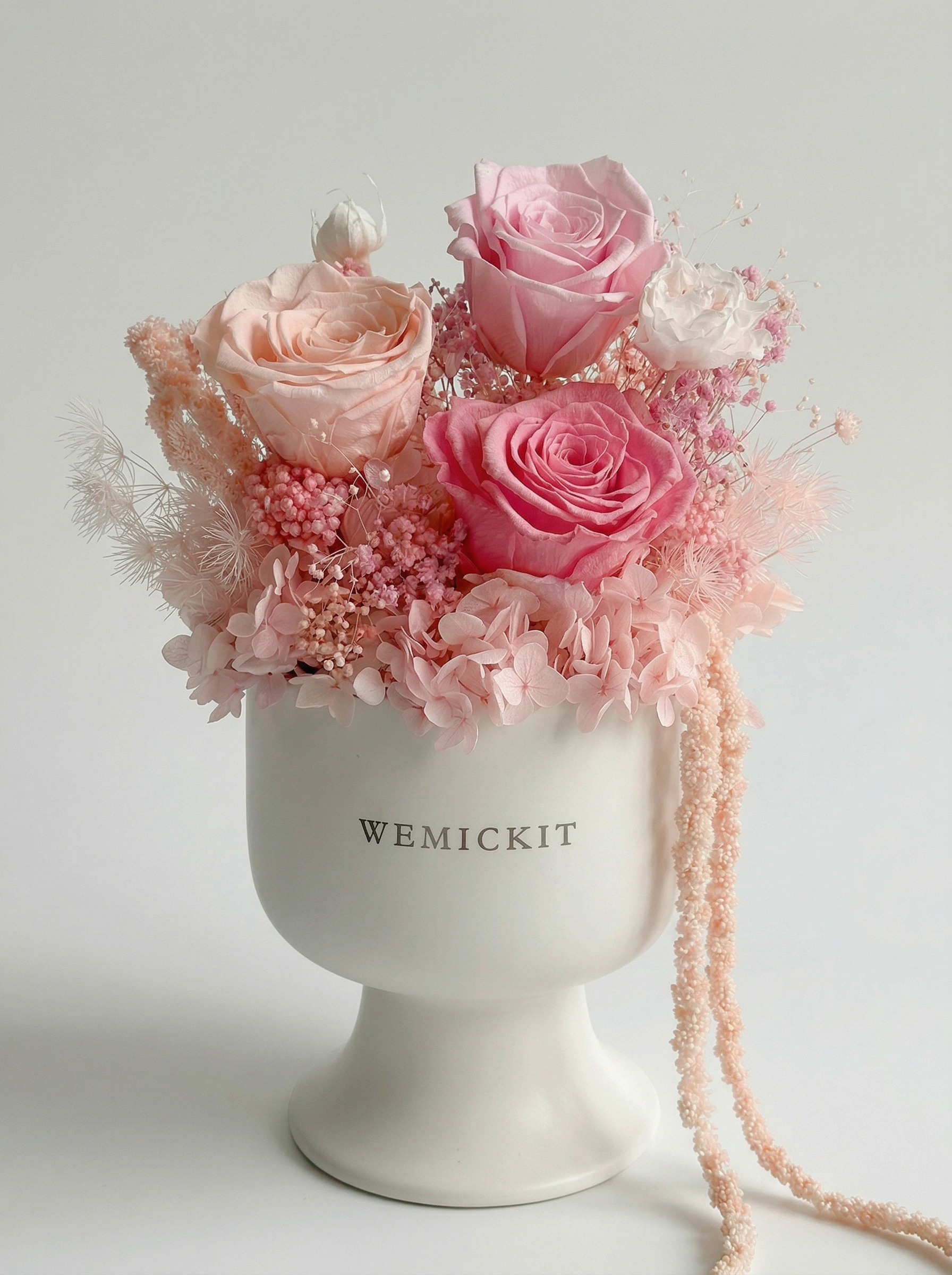 Pink Fairy - Preserved Flower Vase Decor