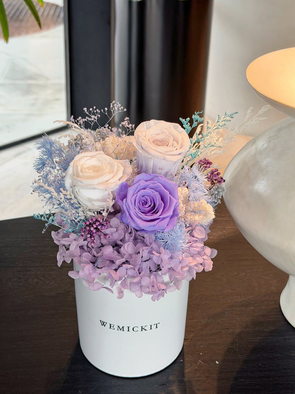 Imerance- Preserved Flower Vase Decor