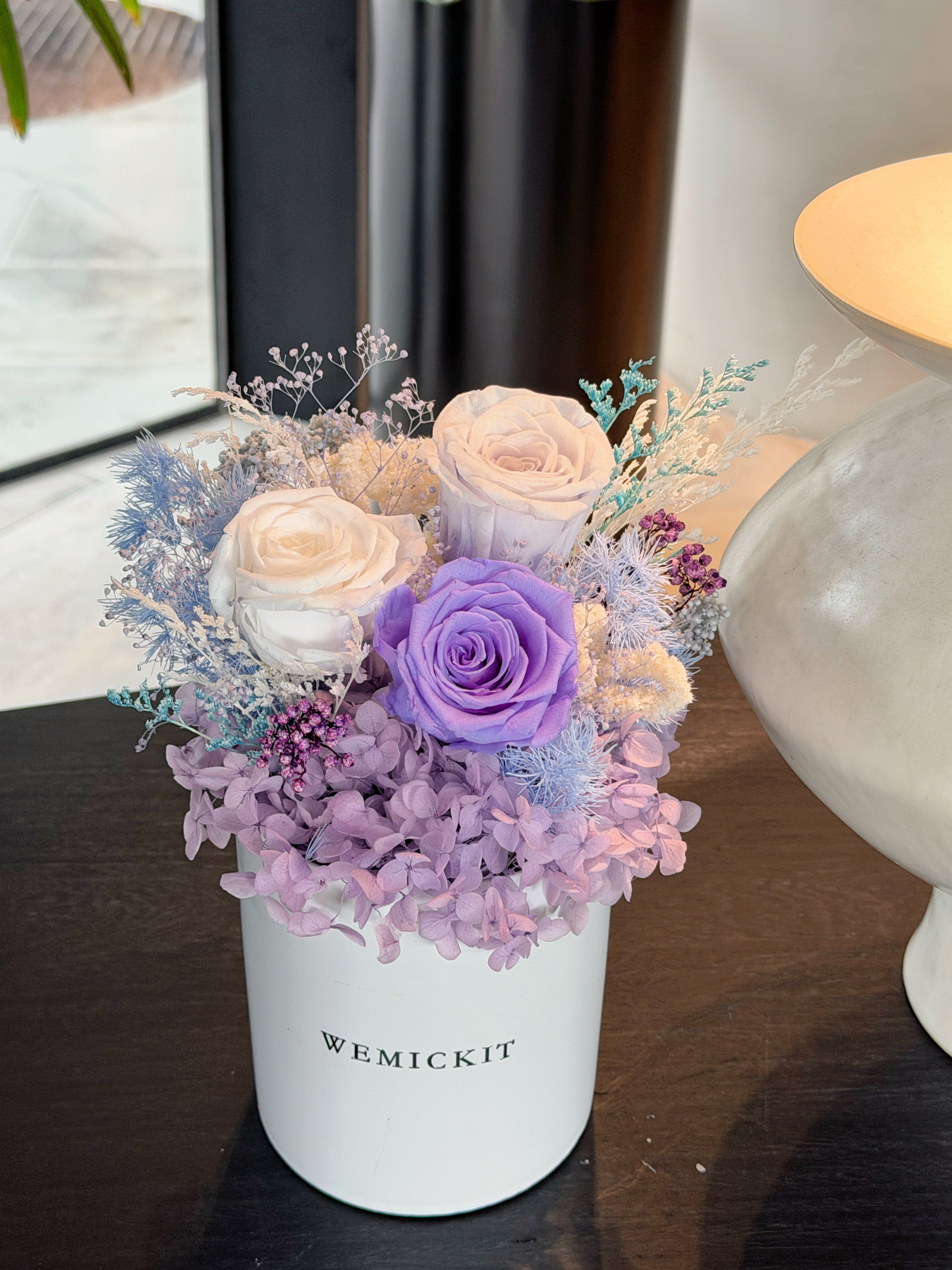 Imerance- Preserved Flower Vase Decor
