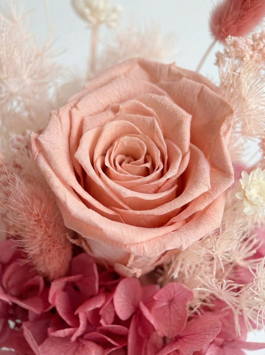 Mila - Preserved Flower Vase Decor