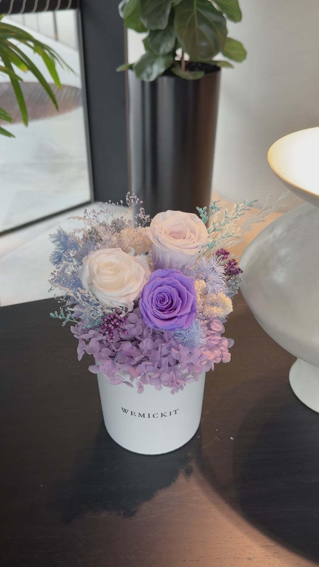 Imerance- Preserved Flower Vase Decor