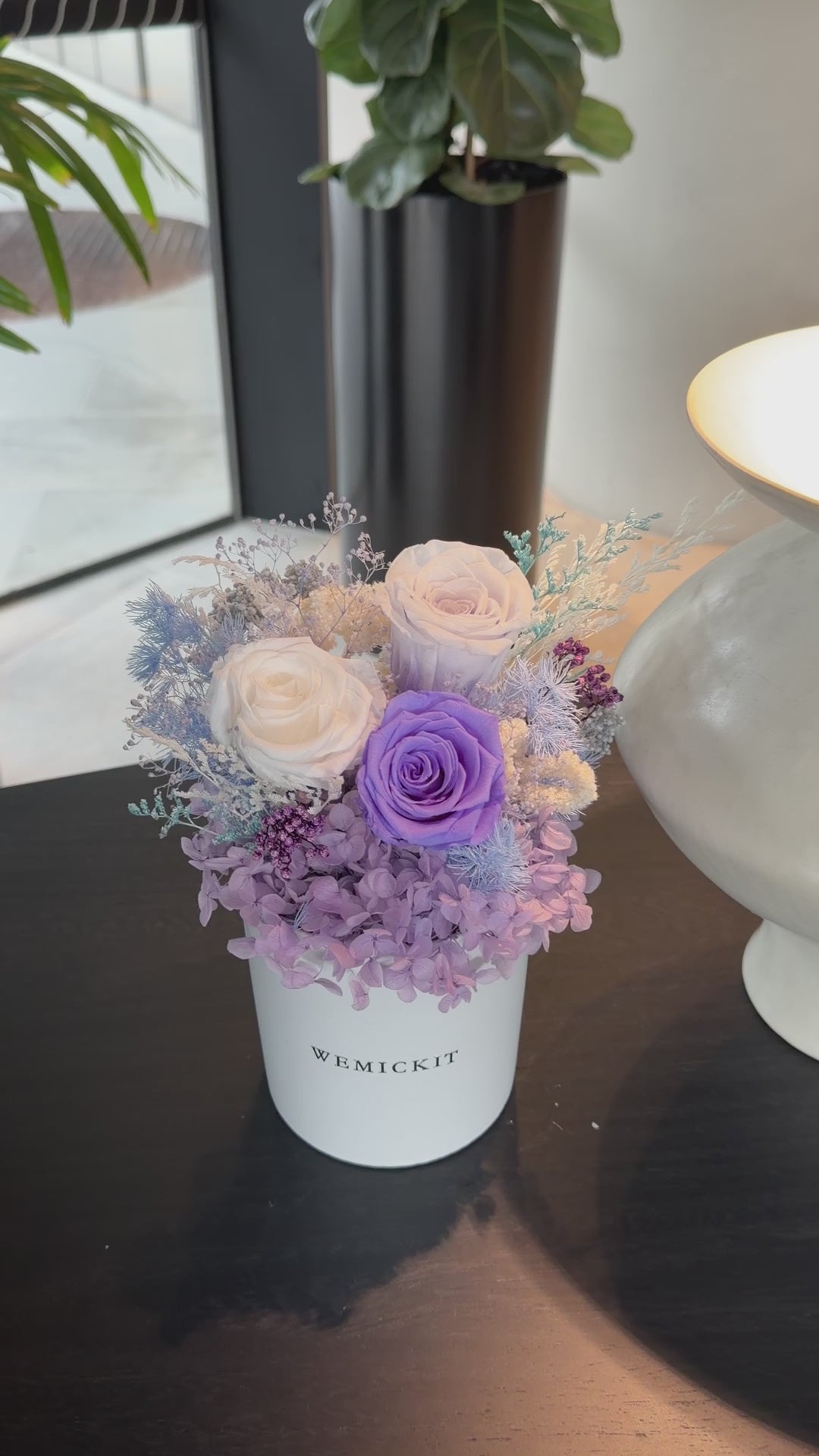 Imerance- Preserved Flower Vase Decor